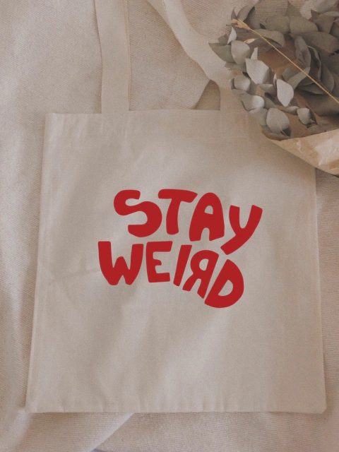 Totebag STAY WEIRD
