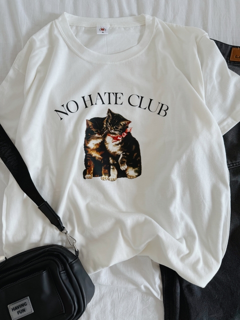 Remera NO HATE CLUB