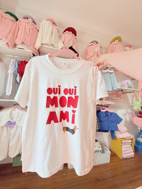 Remera OUI OUI MON AMI