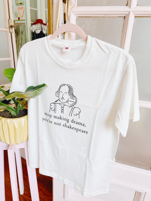 Remera STOP MAKING DRAMA