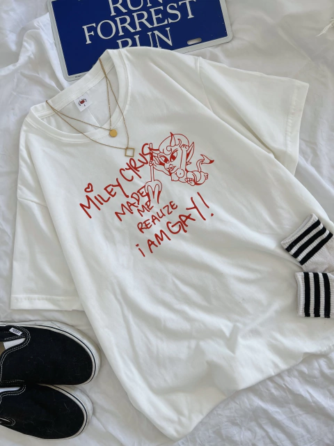 Remera MILEY MADE ME REALIZE