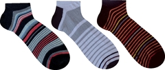 Kit Com 3 Pares - Meia Masculina Invisível