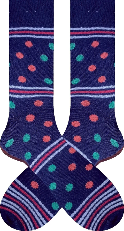 Meia Masculina Cano Alto Modelo 1