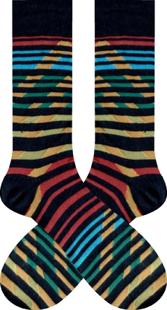 Meia Masculina Cano Alto Modelo Seychelles
