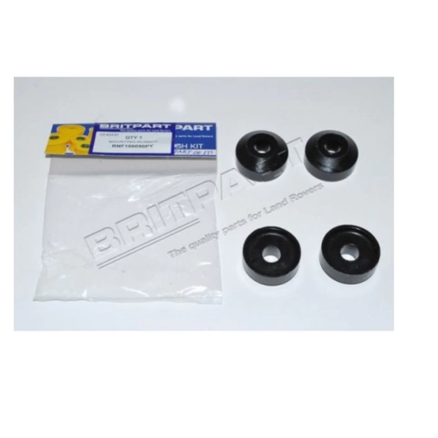BUCHA DE BORRACHA AMORTECEDOR TRAS INFERIOR PU - PRETA (KIT C 4) -BRITPART- ANR1721 -RNF100090