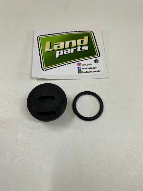 BUJÃO PLÁSTICO + ANEL DE VEDAÇÃO DA CARCAÇA TERMOSTÁTICA E RADIADOR DEFENDER E DISCOVERY 1 300Tdi - MWM