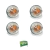 KIT c/ 4 LANTERNAS PISCA CRISTAL DEFENDER até 2016 - BRITPART -LR047798 - comprar online