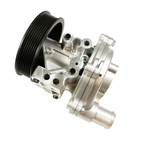 BOMBA D'ÁGUA TRASEIRA PARA DEFENDER PUMA 2.4L SEM CONEXÃO PLÁSTICA - LR004799A/LR004799