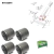 BUCHA TENSOR DIANT BORRACHA E FERRO REFORCADA DISCOVERY 1 /DEF 300 TDI E PUMA (KIT C/4) - BEARMACH- NTC6860 - comprar online