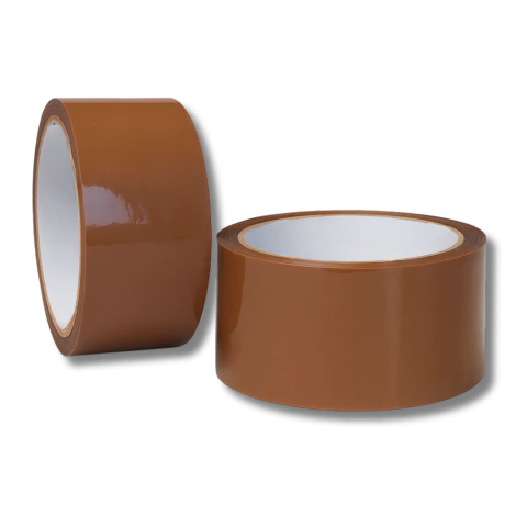 Fita adesiva marrom acrílica 48mm x 100 metros