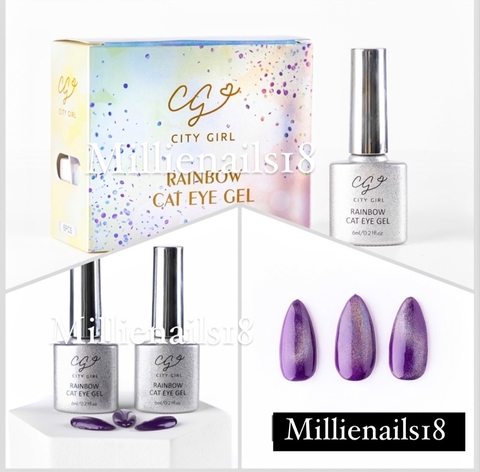 CITY GIRL - Cat eye gel RAIBOW 6ml