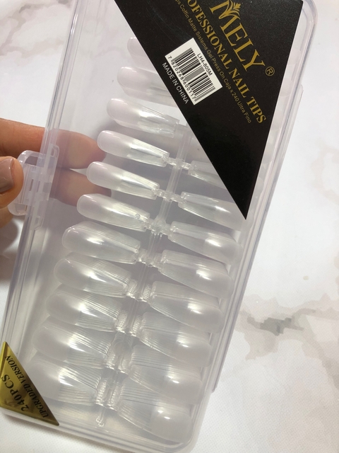 MELY-Tips Soft Gel 240pcs - Coffin (prelimados) LHT3-6111