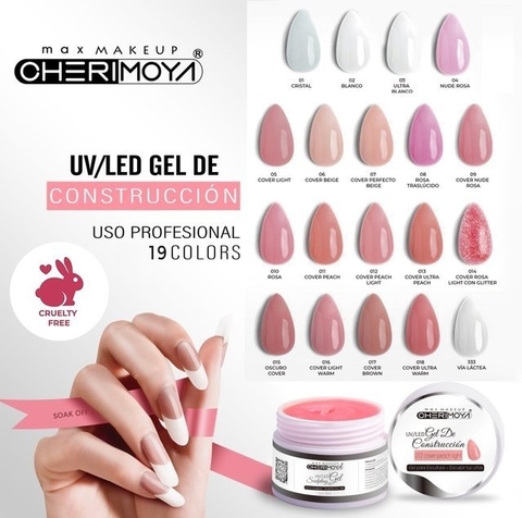 CHERIMOYA-Gel para Construcción 30ml (pote blanco)