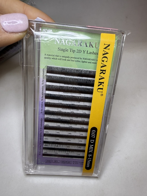 NAGARAKU - Pestañas tecnológica - MIX/0.07 D 2D Y - comprar online