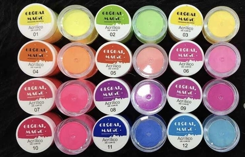 GLOBAL MAGIC - Polímeros de colores 10g