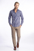 Camisa xadrez marinho slim fit - Garbo - Loja Online de Moda Masculina