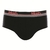 Cueca Slip em Algodão e Elastano Mash Preto