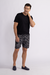 Short Estampado Cinza Escuro - comprar online