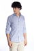 Camisa Azul Xadrez casual Slim Fit na internet