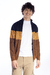 Tricot Gola Alta com Zíper Marrom - comprar online