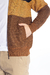 Tricot Gola Alta com Zíper Marrom - Garbo - Loja Online de Moda Masculina