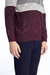 Tricot Gola Alta com Zíper Vinho - Garbo - Loja Online de Moda Masculina