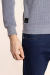 CAMISETA CANELADA GOLA V AZUL - Garbo - Loja Online de Moda Masculina