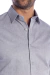 Camisa Slim Fit Cinza 100% Algodão na internet