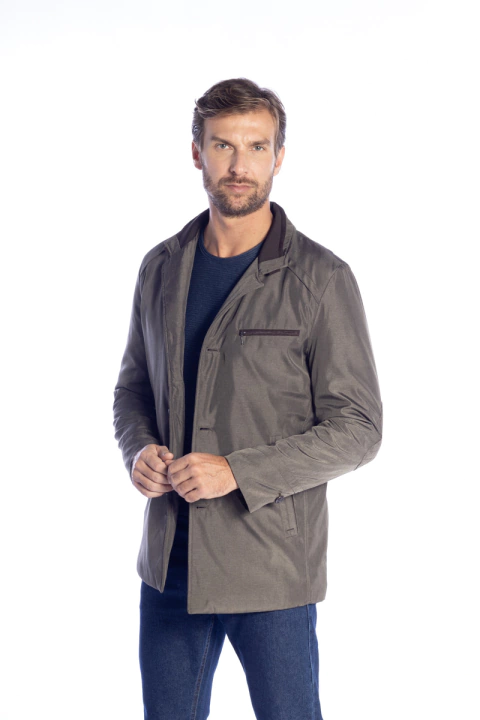 Jaqueta de Sarja Marrom