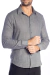 Camisa Casual Mescla Cinza ARROW na internet