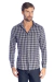 Camisa Xadrez Marinho Casual Slim Fit Arrow - comprar online