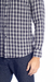 Camisa Xadrez Marinho Casual Slim Fit Arrow na internet