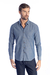 Camisa Casual ARROW Azul Padrão Jeans - comprar online