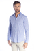 Camisa Casual Slim Fit de Algodão e Linho - comprar online