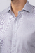 Camisa Cinza Fio a Fio Slim Fit Garbo - Garbo - Loja Online de Moda Masculina