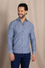 Camisa Azul Oxford slim fit - Garbo - Loja Online de Moda Masculina