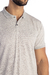 Polo Mescla Piquet com Elastano Bege - Garbo - Loja Online de Moda Masculina