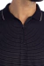 Polo Listrada Preta com Zíper - Garbo - Loja Online de Moda Masculina