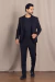 TERNO PRETO RISCA DE GIZ SLIM FIT - comprar online