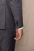 TERNO CINZA RAJADO SLIM FIT
