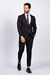 TERNO SLIM FIT PRETO MAQUINETADO 2 BOTÕES na internet
