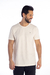 Camiseta Canelada Linho Cru