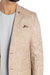 Blazer Casual de Algodão Mescla Bege - comprar online