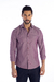 Camisa Manga Longa Maquineta Bordô - comprar online
