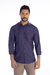 Camisa Manga Longa Maquineta Roxo - comprar online