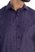 Camisa Manga Longa Maquineta Roxo - Garbo - Loja Online de Moda Masculina