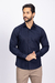 Camisa Marinho Slim Fit em Algodão - Garbo - Loja Online de Moda Masculina