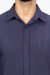 Camisa Marinho Maquinetada com Bolso na internet