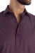 Camisa Manga Longa Fio a Fia Vinho - Garbo - Loja Online de Moda Masculina