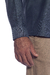 Camisa Casual Maquinetada Marinho Slim Fit - loja online